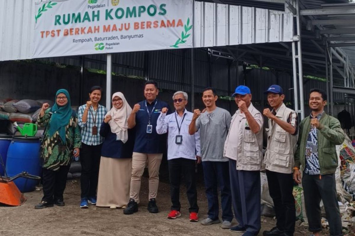 Pengolahan sampah organik TPST